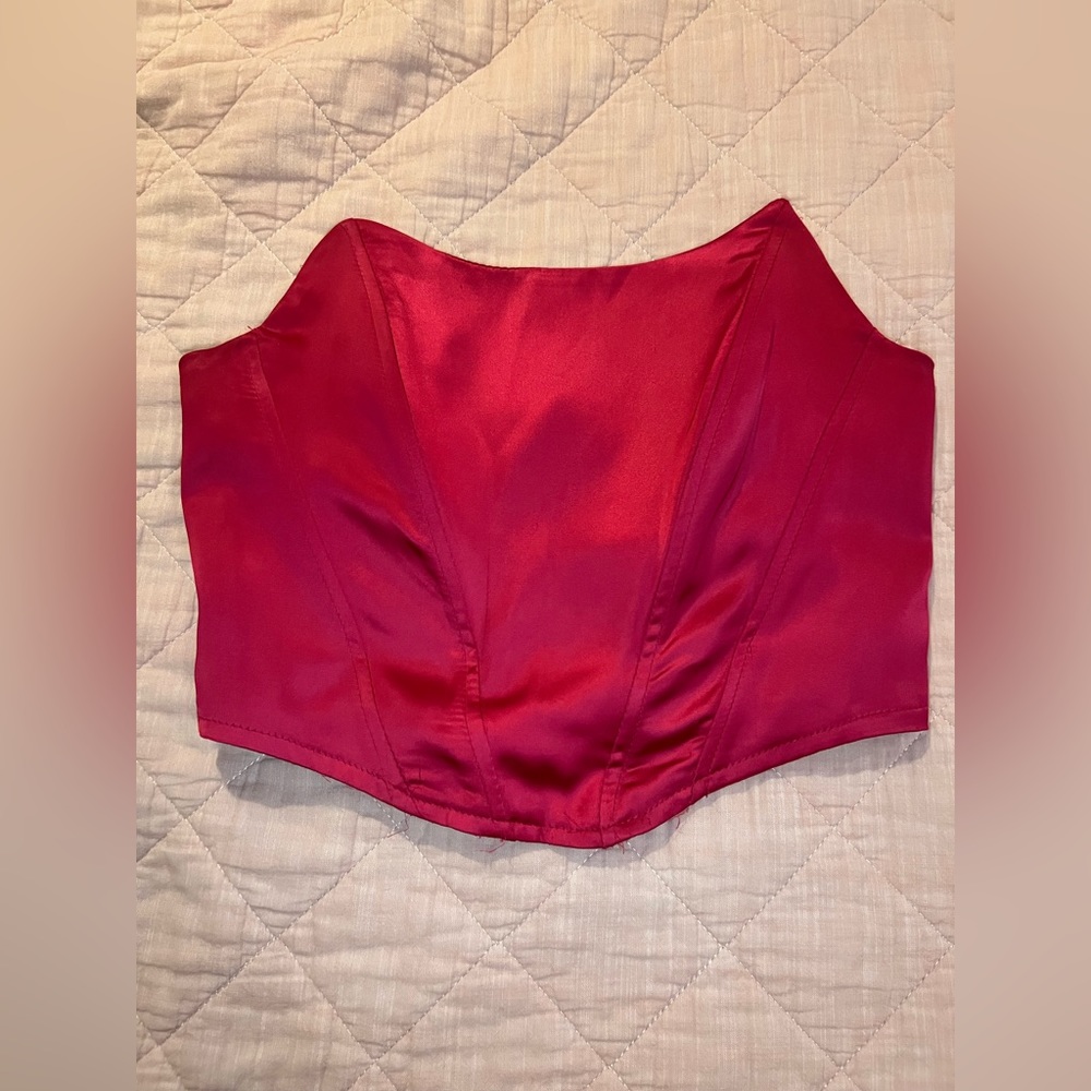 PrettyLittleThing Women's Pink Corset